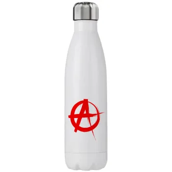 Anarchy, Μεταλλικό παγούρι θερμός (Stainless steel), διπλού τοιχώματος, 750ml