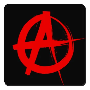 Anarchy, Τετράγωνο μαγνητάκι ξύλινο 9x9cm