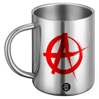 Anarchy, Ανοξείδωτη Μεταλλική Κούπα 450ml - Διπλού Τοιχώματος