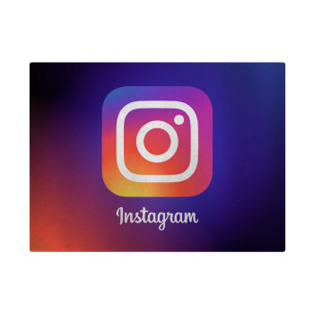 Instagram, Επιφάνεια κοπής γυάλινη (38x28cm)