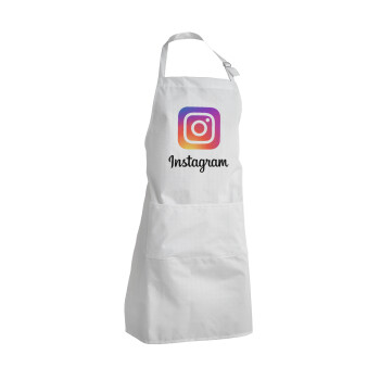 Instagram, Ποδιά μαγειρικής BBQ Ενήλικων (με ρυθμιστικά και 2 τσέπες)