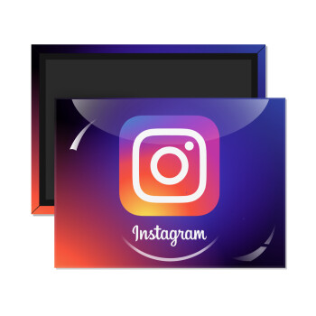 Instagram, Ορθογώνιο μαγνητάκι ψυγείου διάστασης 9x6cm