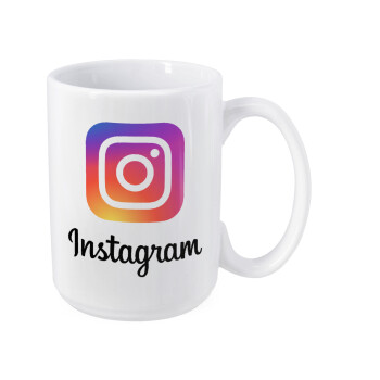 Instagram, Κούπα Mega, κεραμική, 450ml