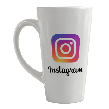 Instagram, Κούπα κωνική Latte Μεγάλη, κεραμική, 450ml