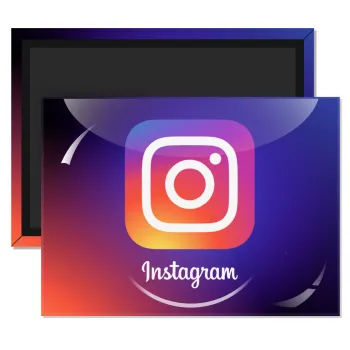 Instagram, Ορθογώνιο μαγνητάκι ψυγείου διάστασης 9x6cm