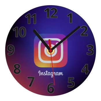 Instagram, Ρολόι τοίχου γυάλινο (20cm)