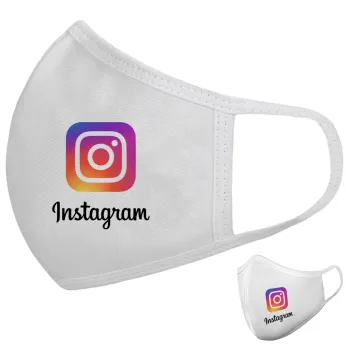 Instagram, Μάσκα υφασμάτινη υψηλής άνεσης παιδική (Δώρο πλαστική θήκη)