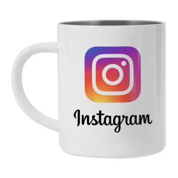 Instagram, Mug Stainless steel double wall 300ml