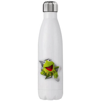 Kermit the frog, Μεταλλικό παγούρι θερμός (Stainless steel), διπλού τοιχώματος, 750ml