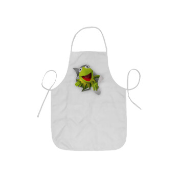 Kermit the frog, Ποδιά Σεφ ολόσωμη κοντή  Παιδική (44x62cm)