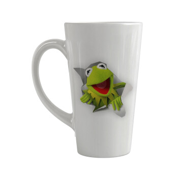 Kermit the frog, Κούπα κωνική Latte Μεγάλη, κεραμική, 450ml