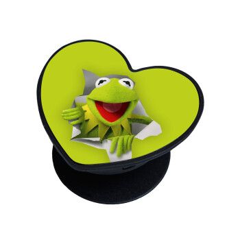 Kermit the frog, Phone Holders Stand  καρδιά Μαύρο Βάση Στήριξης Κινητού στο Χέρι