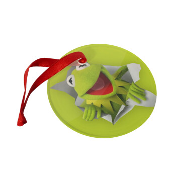 Kermit the frog, Χριστουγεννιάτικο στολίδι γυάλινο 9cm