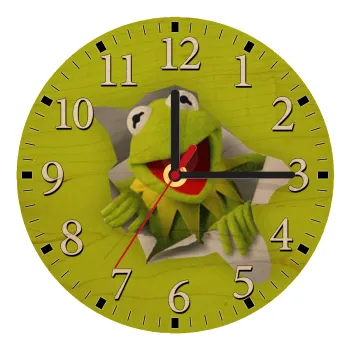 Kermit the frog, Ρολόι τοίχου ξύλινο plywood (20cm)