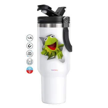 Kermit the frog, Mega Tumbler με καπάκι, διπλού τοιχώματος (θερμό) 1,2L