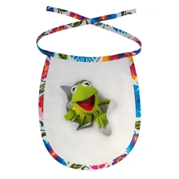 Kermit the frog, Σαλιάρα μωρού αλέκιαστη με κορδόνι Χρωματιστή