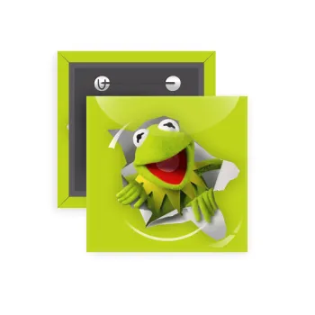 Kermit the frog, Κονκάρδα παραμάνα τετράγωνη 5x5cm