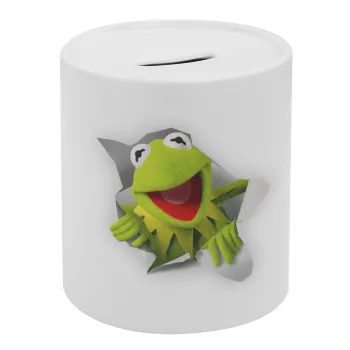 Kermit the frog, Κουμπαράς πορσελάνης με τάπα