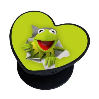 Kermit the frog, Phone Holders Stand  καρδιά Μαύρο Βάση Στήριξης Κινητού στο Χέρι