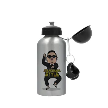 PSY - GANGNAM STYLE, Metallic water jug, Silver, aluminum 500ml