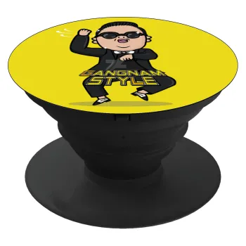 PSY - GANGNAM STYLE, Phone Holders Stand  Black Hand-held Mobile Phone Holder