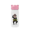Pink stainless steel thermal flask, 320ml