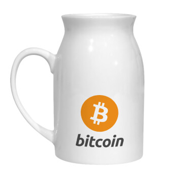 Bitcoin, Κανάτα Γάλακτος, 450ml (1 τεμάχιο)