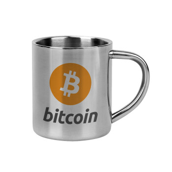 Bitcoin, Κούπα Ανοξείδωτη διπλού τοιχώματος 300ml