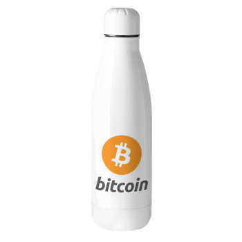 Bitcoin, Metal mug thermos (Stainless steel), 500ml