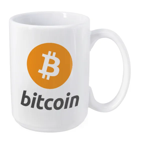 Bitcoin — Mega mug, ceramic, 450ml