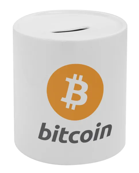Bitcoin — Κουμπαράς πορσελάνης με τάπα