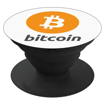 Bitcoin, Phone Holders Stand  Black Hand-held Mobile Phone Holder