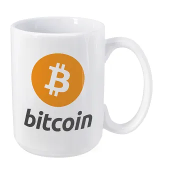 Bitcoin, Κούπα Mega, κεραμική, 450ml