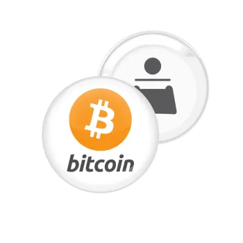 Bitcoin, Μαγνητάκι και ανοιχτήρι μπύρας στρογγυλό διάστασης 5,9cm