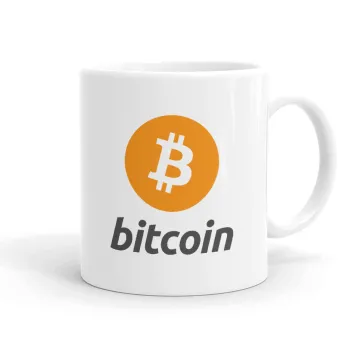 Bitcoin, Ceramic coffee mug, 330ml