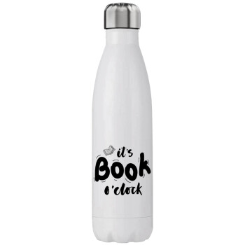 It's Book O'Clock, Stainless steel, double-walled, 750ml