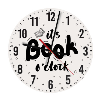 It's Book O'Clock, Ρολόι τοίχου ξύλινο (30cm)