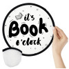 It's Book O'Clock, Βεντάλια υφασμάτινη αναδιπλούμενη με θήκη (20cm)