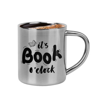 It's Book O'Clock, Κουπάκι μεταλλικό διπλού τοιχώματος για espresso (220ml)