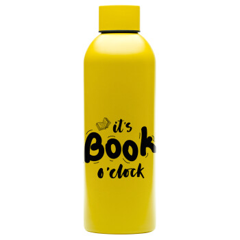It's Book O'Clock, Μεταλλικό παγούρι νερού, 304 Stainless Steel 800ml