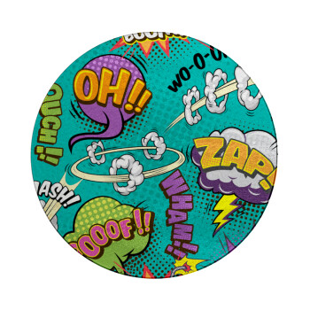 Comic oh, Επιφάνεια κοπής γυάλινη στρογγυλή (30cm)