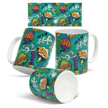 Comic oh, Κούπα, κεραμική, 330ml