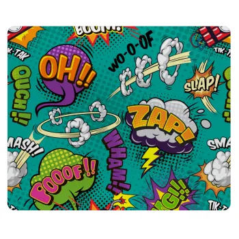 Comic oh, Mousepad rect 23x19cm