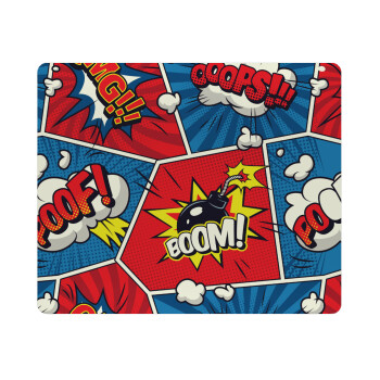 Comic boom!, Mousepad rect 23x19cm