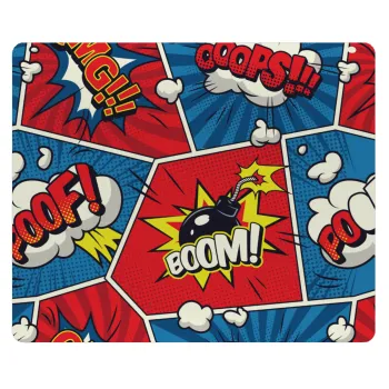Comic boom!, Mousepad rect 23x19cm