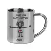 Mug Stainless steel double wall 300ml