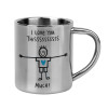 Mug Stainless steel double wall 300ml