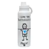 1L Stainless Steel Thermal Bottle with Phone Holder & Double Wall Insulation
