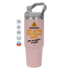 Pink color, 890ml (30oz) stainless Steel Tumbler with Handle