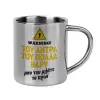 Mug Stainless steel double wall 300ml